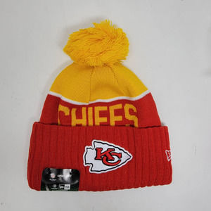 RARE Vintage NFL Kansas City Chiefs On Field Sideline Beanie